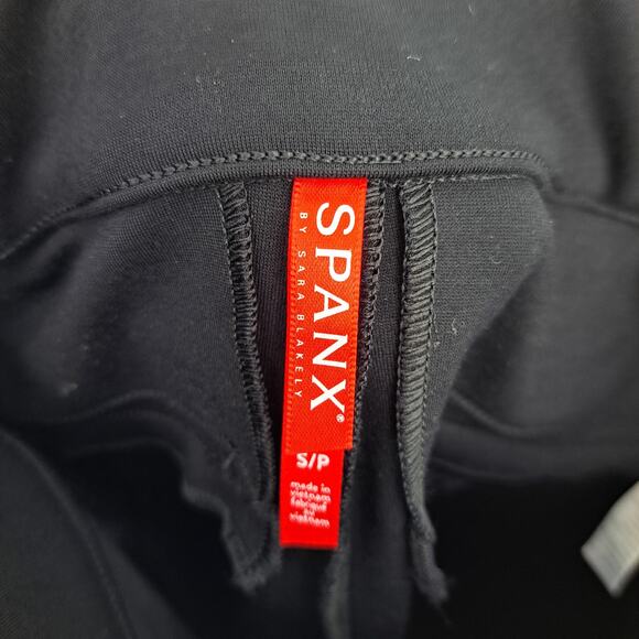 Spanx The Perfect Pant Ankle Back Seam Skinny Black Women's S Small - Picture 4 of 6